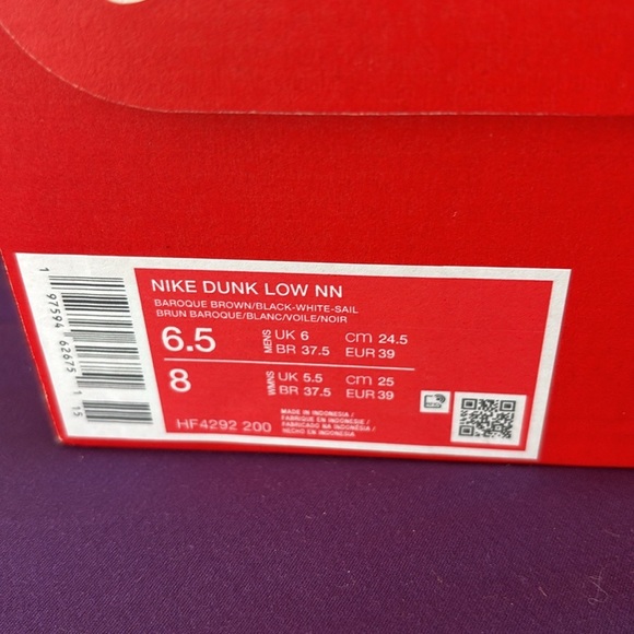 Nike Dunk Low Next Nature- Brown Baroque - Picture 6 of 7